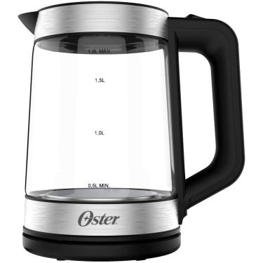 Imagem de Chaleira Elétrica De Vidro Com Infusor 1,8 Litros Oster 220V