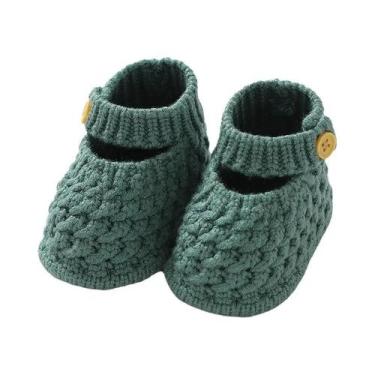 Imagem de Calçado Para Bebê Menina Primavera Outono Inverno, Sola Macia, Malha, 