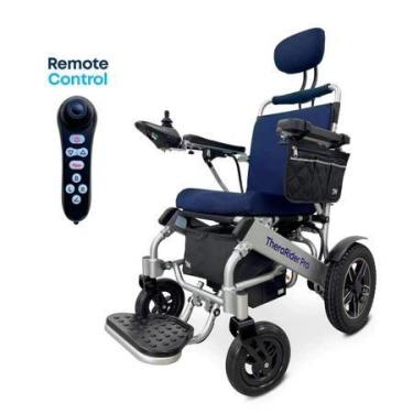Imagem de Cadeira de Rodas Motorizada Reclinável Automática Dobrável Com Control