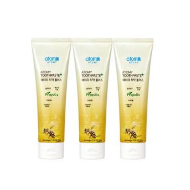 Imagem de Creme Dental TG153 Própolis Herbal 200g Kit com 3