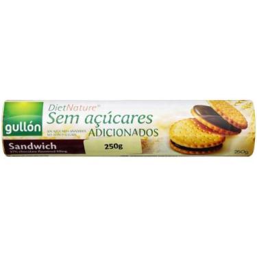 Imagem de Biscoito Recheado Chocolate Diet Nature Gullón - 250g