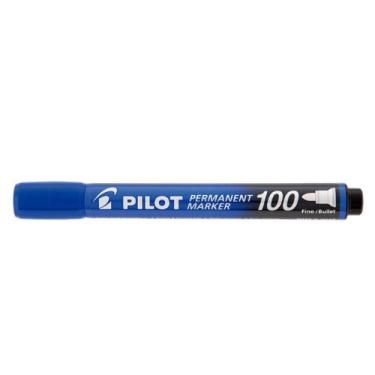 Imagem de Marcador Permanente Azul SCA-100 Pilot