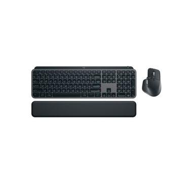 Imagem de Combo Teclado e Mouse Sem Fio Logitech MX Keys S Grafite