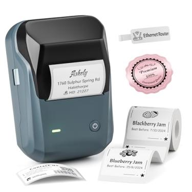 Imagem de Rotuladora Térmica Bluetooth NIIMBOT B1 Azul para Escritório, Casa e Escola