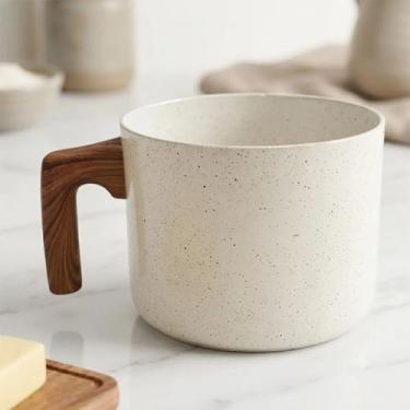 Imagem de Caneco Leiteira Fervedor Inducao 1.5L 14 Cm Nanoceramico Vanilla - Leh
