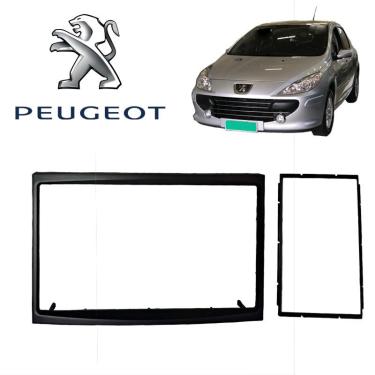 Imagem de Moldura 3 e 7 Peugeot 307 Hatch Passion 1.6 16V 2004 Preta