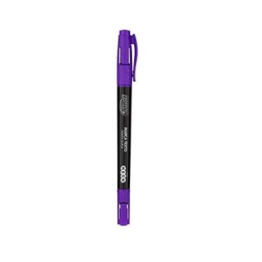 Imagem de Caneta Marca Texto Ponta Dupla Neon BRW (Purple)