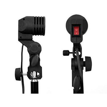 Imagem de Soquete Tudoprafoto Simples De Lâmpada - Flh-45-1