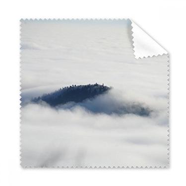 Imagem de Clouds Fog Sky Mountain Nature Forest Pano de limpeza de tela de telefone 5 peças