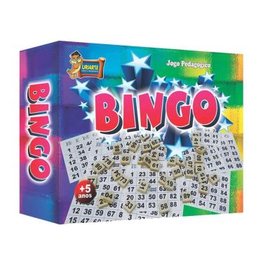 Jogo Bingo Pedras de Madeira Xalingo - xalingo