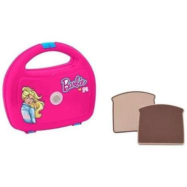 Imagem de Sanduicheira Barbie de Brinquedo Luz e Som Angel Toys - 9016