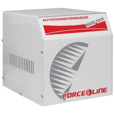 Imagem de Autotransformador High Tech Force Line 5000VA 181 Caixa Metálica - Bivolt 