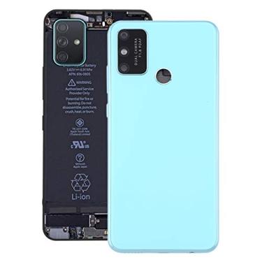 Imagem de HONGYAN Peças de substituição de telefone celular Tampa traseira da bateria com tampa da lente da câmera para Huawei Honor Play 9A Acessórios telefônicos
