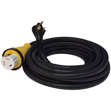 Imagem de Valterra Cabo adaptador removível A10-3050EDBK Mighty Cord de 63,5 cm – 30 AM a 50 AF, preto (embalado)