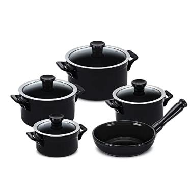 Imagem de Conjunto Clear 5 Pcs - Preto