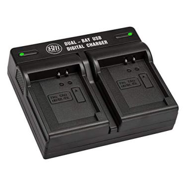 Imagem de BM Premium NB-13L Carregador de bateria dupla para câmeras digitais Canon PowerShot SX740 HS, G1 X Mark III, G5 X, G7 X, G7 X Mark II, G9 X, G9 X Mark II, SX620 HS, SX720 HS