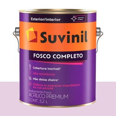 Imagem de Tinta Acrílica Fosca Suvinil Aroma De Rosas 3,2 L