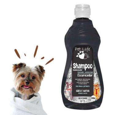 Imagem de Shampoo Pet Life Escurecedor 540Ml