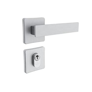 Imagem de Fechadura Topazio União Mundial (Escovado Acetinado, Externa)