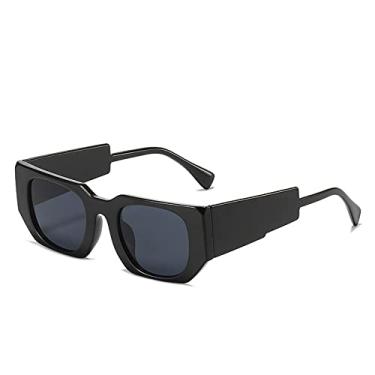 Imagem de Óculos de sol Personalidade Modelagem Net Red Street Shooting Moda Passarela Óculos de Sol Óculos de Sol Versáteis Masculinos e Femininos, 5, Tamanho Único