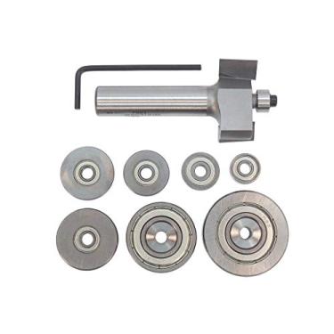 Imagem de Whiteside Router Bits Conjunto 1955 com ponta de carboneto de 3,5 cm de diâmetro grande e comprimento de corte de 1,2 cm