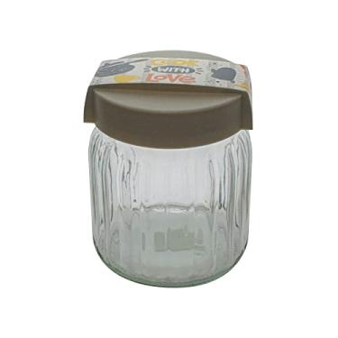 Imagem de Pote de Vidro com Tampa Hermética Cook With Love 1 Litro - Casambiente