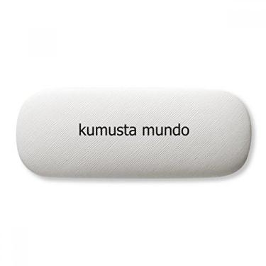 Imagem de Hello World Estojo Filipino para óculos estojo rígido para armazenamento de óculos, Mul...