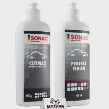 Imagem de Kit Polimento Sonax Cutmax 400g + Perfect Finish 400ml