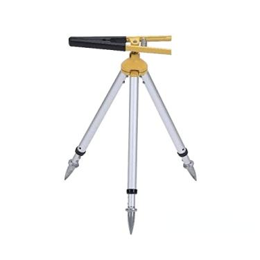 Imagem de Mini tripé ajustável 46 cm-60 cm Total Station Prisma Clip Clip Suporte Retrátil Mini Polo Suporte Régua de Torre Suporte