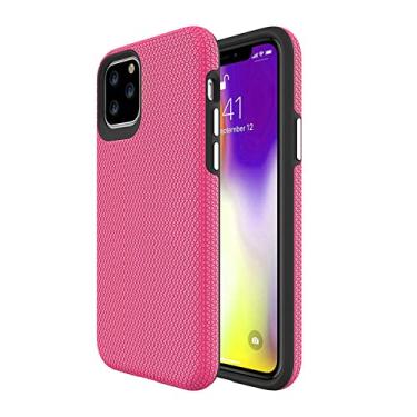 Imagem de Armor Phone Case Para iphone 14 13 12 11 Pro Max X XR XS Max 14 Plus 13 High Heat Dissipation TPU&PC Phone Back Cover, Rose Red, For iPhone XR