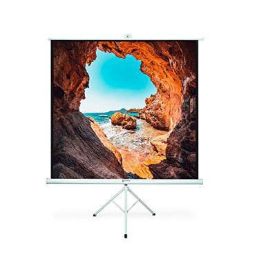 Imagem de Tela Telão de Projeção com Tripé 71 Polegadas 180x180cm Goldentec