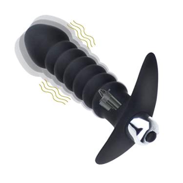 Imagem de Vibrador Anal Unissex Silicone Plug Brinquedos Sexuais Para Casal