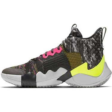Imagem de T nis de basquete Nike Jordan Why Not Zer0.2, Light Smoke Grey/Cyber Russell Westbrook, 8.5