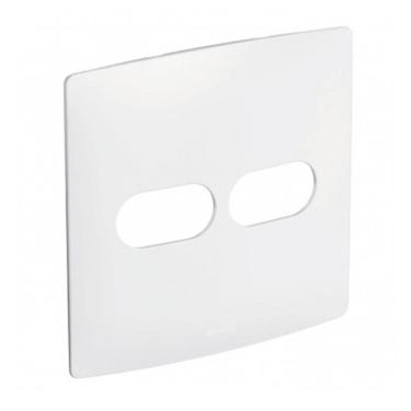 Imagem de Placa 1+1 Posto 4x4 Branco Nereya Ref.663410 - Pial