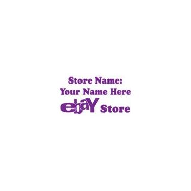Imagem de Carimbo autotintado da Ebay Store – Roxo