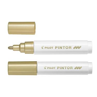 Imagem de Pincel marcador Pintor ponta média 1.4mm - dourado - Pilot