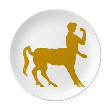 Imagem de Combinação de habilidades ferozes deuses ferozes placa decorativa de porcelana salver louça louça jantar