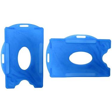 Imagem de Porta Crachá Azul Royal Sólido Universal Marpax 100un