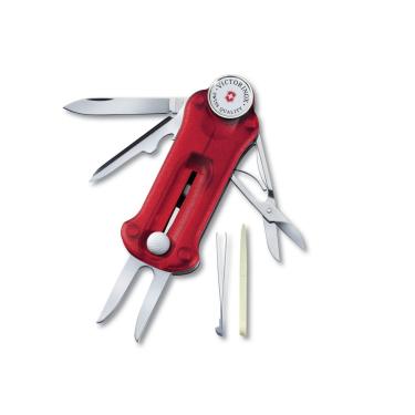 Imagem de Victorinox Faca de bolso Swiss Army GolfTool com bolsa, rubi, 91 mm
