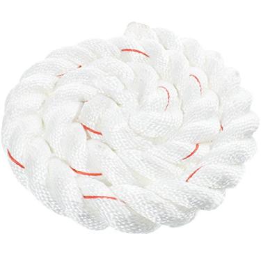 Imagem de Combo de 3 fios PolyDac Combo Utilitário e corda de reboque - Branco com trator vermelho – 3/8, 1/2, 5/8, 3/4, 1, 1-1/2, 2 polegadas Diâmetros em 10, 25, 50, 100, 250, 300, 500, 600 pés, 2 inch X 300 feet