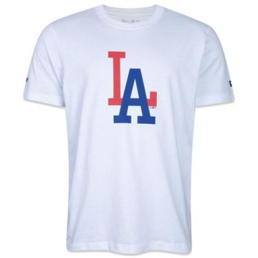 Imagem de Camiseta New Era Regular Mlb Los Angeles Dodgers World Manga Curta