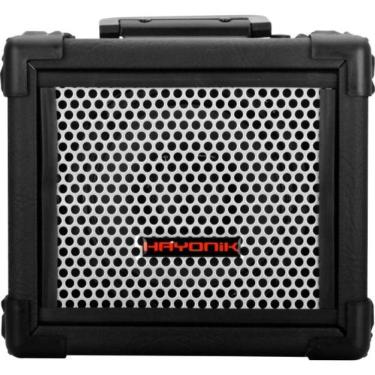 Imagem de Caixa Multiuso 20W Bluetooth/USB/SD/FM IRON 80 Preta HAYONIK