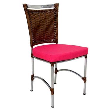 Imagem de Cadeira em Alumínio e Fibra Sintética JK Cozinha Edícula