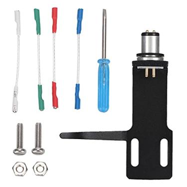 Imagem de Conjunto Completo,Toca-discos Toca-discos Fonógrafo Headshell Cartucho High-end Kit Toca-discos, Fácil Instalação, Adequado Para A Maioria Dos Toca-discos(Preto)