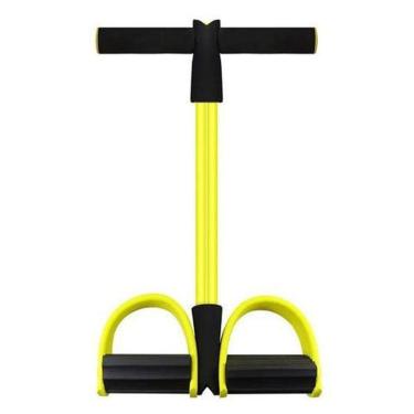 Imagem de Extensor Elástico Pedal De Puxar Fitness Pulseira De Exercícios Abdominais Para Treino...