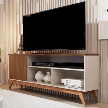 Imagem de Rack Alkaid Off White Freijó