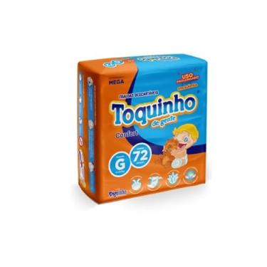 Imagem de Fralda Toquinho de Gente G com 72 Unidades