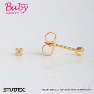Imagem de Brinco Studex System 75 Baby Tiffany Cristal 2Mm - Cod 133