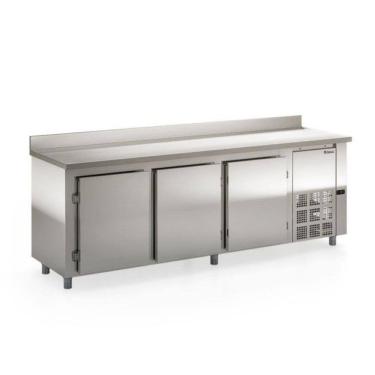 Imagem de Balcao Refrigerado Ar Forçado Gbfe250 Inox 2,50M Sem Cuba 220V Gelopar