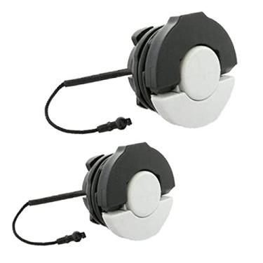 Imagem de 2 acessórios duráveis para motosserra tampa de combustível tampa de óleo para STIHL MS181 MS260 MS381 acessórios parte